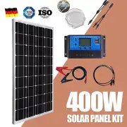 400W Solar Panel Complete Kit 12V Mono Caravan Camping Power Battery Charging AU