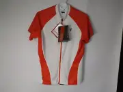 Bontrager Cycling Jersey Large Red / White Women's Race Lite WSD SS Full Zip