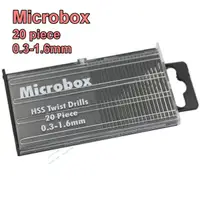 在飛比找蝦皮購物優惠-Microbox 20支迷你鑽頭套裝組合 迷你電鑽 充電鑽 