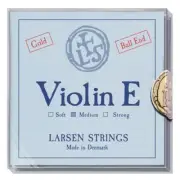 Larsen Original Violin String Set, Gold E & Silver D