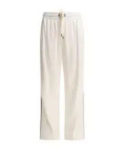 Brunello Cucinelli Drawstring Waistband Relaxed-Fit Pants L,M white