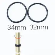 2 Pcs Bike Bicycle Front Fork O-Ring Seal ID 32/34mm For FoxRockshox-Manitou