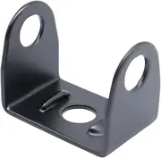 Motorcycle Light Bracket Motorbike Mounting Holder High Performance Black U Bracket