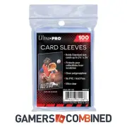 100 x Ultra Pro Card Penny Deck Sleeves Clear Protector Pokemon MTG YuGiOh