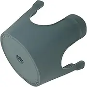 Yardenfun Anti-Slip Footstool Plastic Step Stool for Bathroom Use Toilet Step Stool Compact Easy to Store Green Large Size 1pc