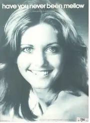 OLIVIA NEWTON-JOHN "HAVE YOU NEVER BEEN MELLOW" SHEET MUSIC-1975-RARE-BRAND NEW!