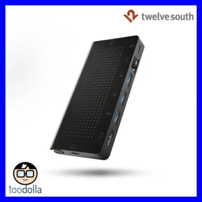 TWELVE SOUTH StayGo - USB-C Hub - desktop friendly with additional travel cable