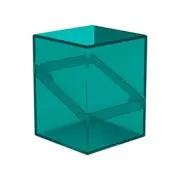 Ultimate Guard 100+ Boulder Standard Size Deck Case Clear Malachite UGD011512