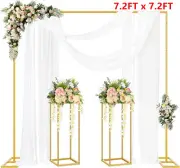 3x Wedding Arch Backdrop Background Stand Flower Frame Archway Party Decor Stand