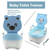 Bear Baby Potty Training Seat Toddler Portable Kid Toilet Chair Bathroom Trainer
