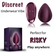 Discreet Underwear Vibrator Panty Vibrator Remote Controlled Secret Sex Toy