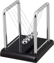 BQLZR Lightweight Newton'S Cradle Steel Balance Balls Desk Top Pendulum
