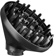 Upgraded Diffuser Attachment for Dyson Airwrap Styler-Black