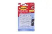 COMMAND Hook17006CLR-VP Mini Pack of 18