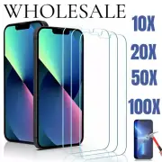 Wholesale Bulk Lot Tempered Glass For iPhone 13 mini 13 Pro Max Screen Protector