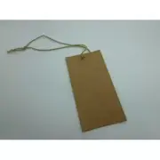 Brown Recycled Card Large Swing Tags Pack of 200