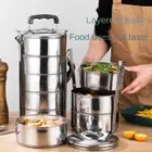 Stackable Microwave Lunch Box Multilayer Bento Box Portable Picnic Box Outdoor