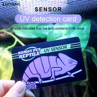 在飛比找蝦皮商城優惠-洛陽牡丹 10秒檢測爬蟲爬寵UVB紫外線UV測試卡紫外線壽命
