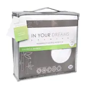 In Your Dreams King Cooling Bamboo Waterproof Mattress Protector - 130GSM