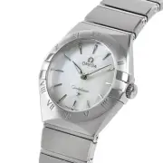 OMEGA Constellation Manhattan Brush Quartz 131.10.28.60.05.001 woman