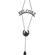 Handcrafted Wind Chime Horse and Horse Shoe Cast Iron
