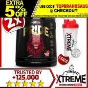 2 X EHP LABS PRIDE PRE-WORKOUT 40SRV //STIM PUMP ENERGY FOCUS RECOVERY TWIN PACK