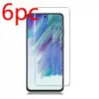 6PC Tempered Glass Screen Protector Film Case for Samsung Galaxy S23 S20 S21 FE