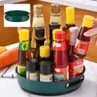 Lazy Susan Turntable Organizer Stainless Steel Turntable Spice Rack KoAKd