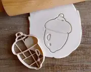 Acorn Oaknut Nut Seed Autumn Summer Spring Fall Winter Maple Birch Cookie Cutter