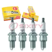 4 pcs NGK Standard Spark Plugs for 1984-1987 Dodge Royal Mini Ram 2.6L - cn