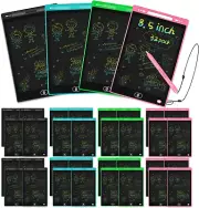 32 Pack LCD Writing Tablet 8.5 Inch with Attached Pen and String for Kids, Toddl
