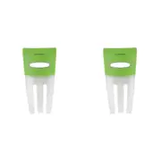 2PK Dexas 26.5cm Silicone Salad Hands Fruit/Vegetable Mixer - Green