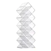 Clear Lipstick Organizer Display Stand Storage for Lipgloss and Makeup Holder