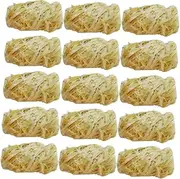ifundom 50 Pack Natural Wood Firelighters Quick Easy BBQ Grill Camping Starter Carbon Wax Sticks for Outdoor Cooking
