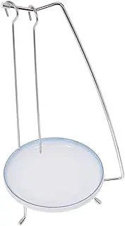 MAGICLULU 1set Barbecue Skewer Stand: Stainless Steel Skewer Holder Rack for Grill Stainless Steel Vertical Spit with Spikes - for Chicken Sausage Meat and Brazilian BBQ Grilling