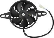Motorcycle Radiator Cooling Fan, 12V Electric ATV Oil Cooler Fan High Efficiency Motorcycle Engine Cooling Fan for 150cc to 250cc ATV Quad Go Kart Motorbike