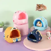 Cute Mini Cage Rabbit Hamster Winter Warm Mat Guinea Pig Nest Hamster House DIY