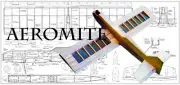 Aeromite Sport Model 36" WS RC Airplane Laser Cut Balsa Short Kit Plans