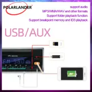 Bluetooth Single 1 Din 12 V MP3 Player Car Radio Remote Control FM 2USB/AUX/SD