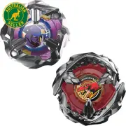 Beyblade X Beat Tyranno 4-70Q & Knife Shinobi 4-80HN Dual Pack, Set