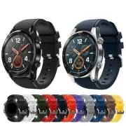 For Huawei GT /GT2 46mm Watch Band Replacement Silicone Wristband Bracelet Strap