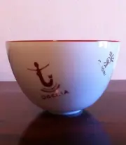 Richard Ginori large bowl Centerpiece with all Ginori marks.