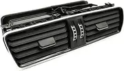 Car Accessories Front Piano Paint Central Left Right Air Conditioning Air Vents Compatible For VW Passat B6 B7 CC Ar Accessories(Central)