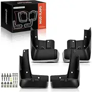 A-Premium Set of 4PCS Mud Flaps Splash Guards Mudguards Mudflaps with Hardware Kits Accessories Compatible with Subaru Outback, 2020-2022, Wagon Only, Black Color, Front LH RH and Rear LH RH