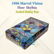 1996 Fleer Skybox Marvel Vision Hobby Box Avengers Trading Cards Sealed