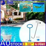 Universal Skimmer Basket Handle Pool Skimmer Basket Hook Cleaning Tool+Handle
