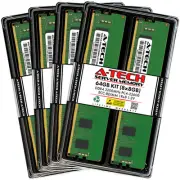 A-Tech 64GB 8x 8GB 1Rx8 PC4-25600R DDR4 3200 MHz ECC REG RDIMM Server Memory RAM