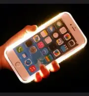 Scockproof Case for iPhone 11 Call Light TPU Clear Cover Glowing case
