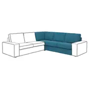 KIVIK corner section, Tallmyra blue