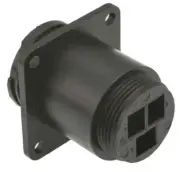 TE Connectivity CIRCULAR CONNECTOR 3-Contacts Socket, Panel Mount 206425-1